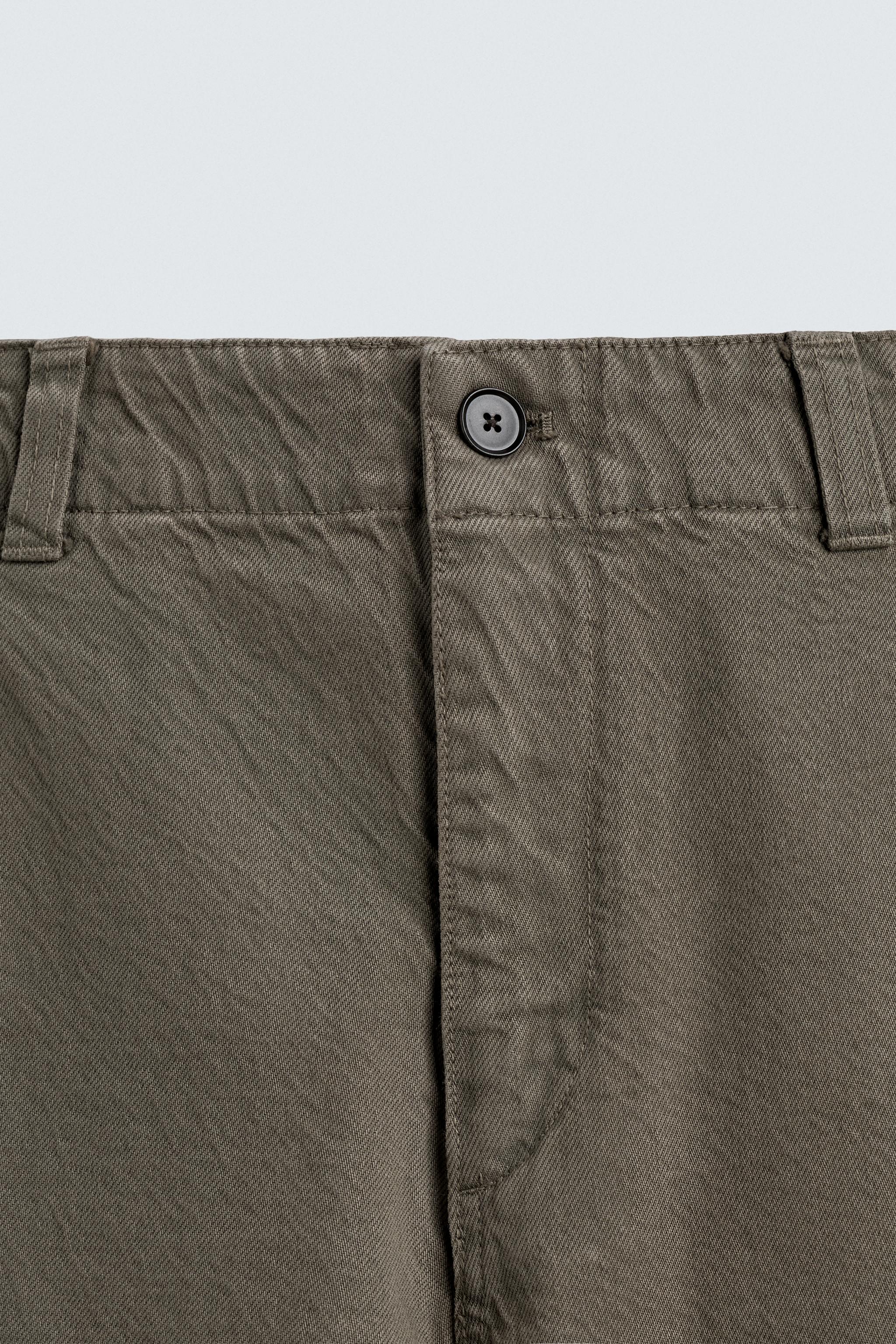 WASHED RELAXED FIT PANTS